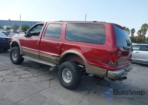 2003 Ford Excursion Eddie Bauer из США, поврежденный, VIN 1FMNU44S23EA92261